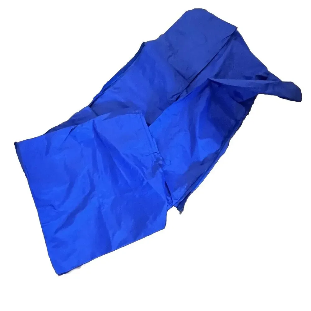Large Vtg Convertible Beach Bag Blanket Styly Red White Blue New 18x22